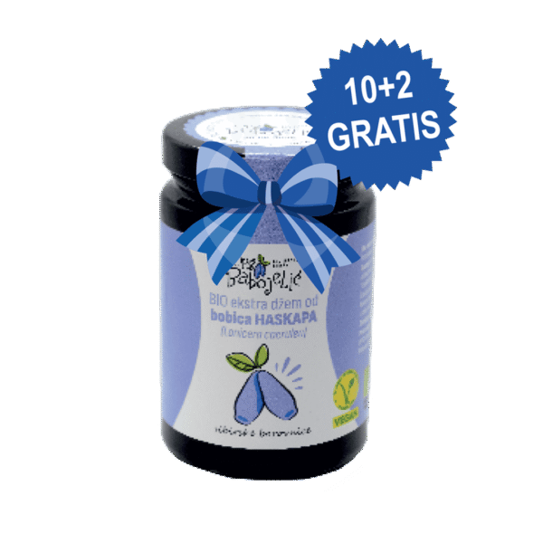 Haskap organski extra džem 230g 10+2
